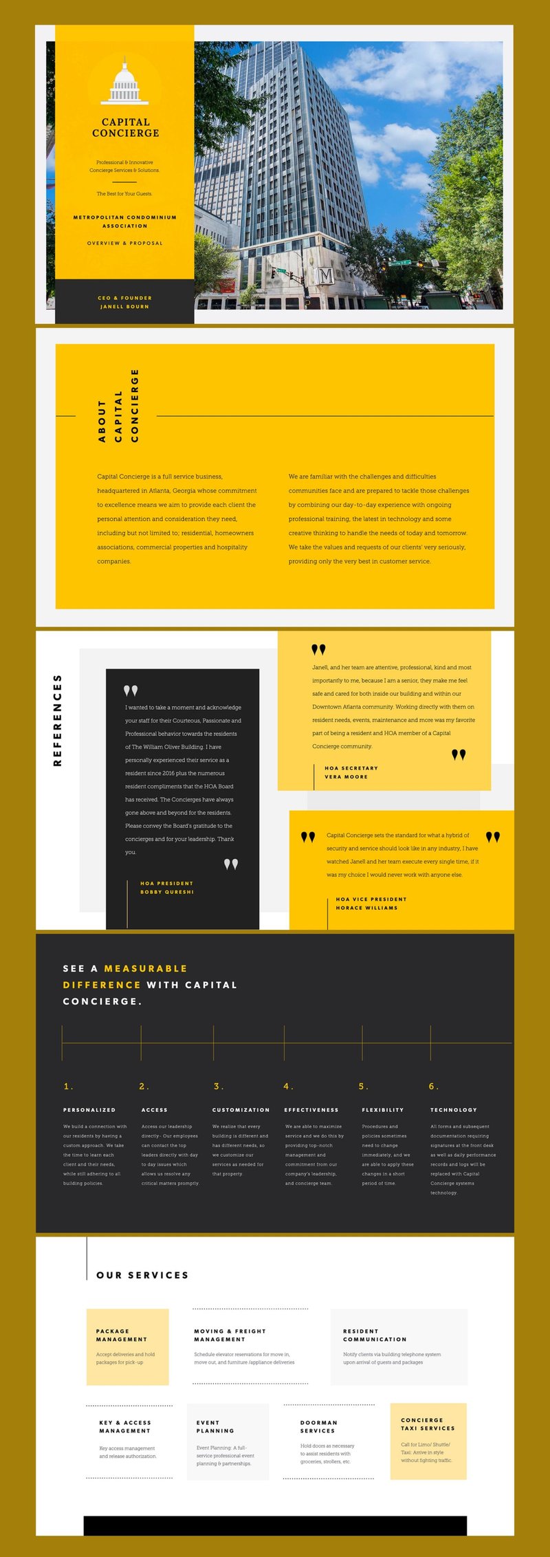 Capital Concierge presentation slides
